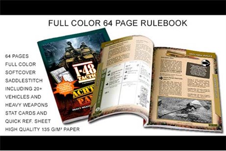 1-48 TACTIC“ACHTUNG PANZER!” Vehicles rules 64 page rulebook