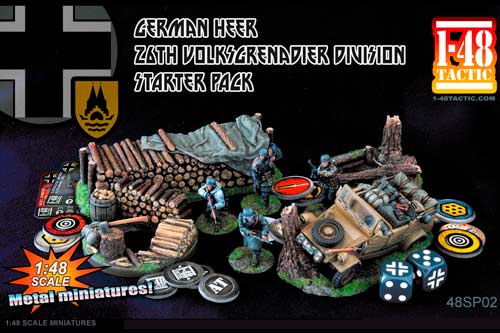 German Heer 26th Volksgrenadier Division starter set 