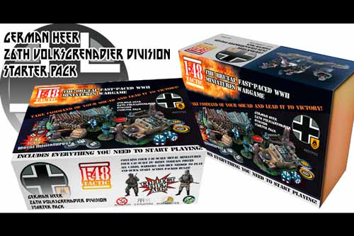 German Heer 26th Volksgrenadier Division starter set 