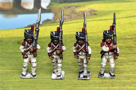 Old Guard Chasseurs Marching in Full Dress (1804-15)