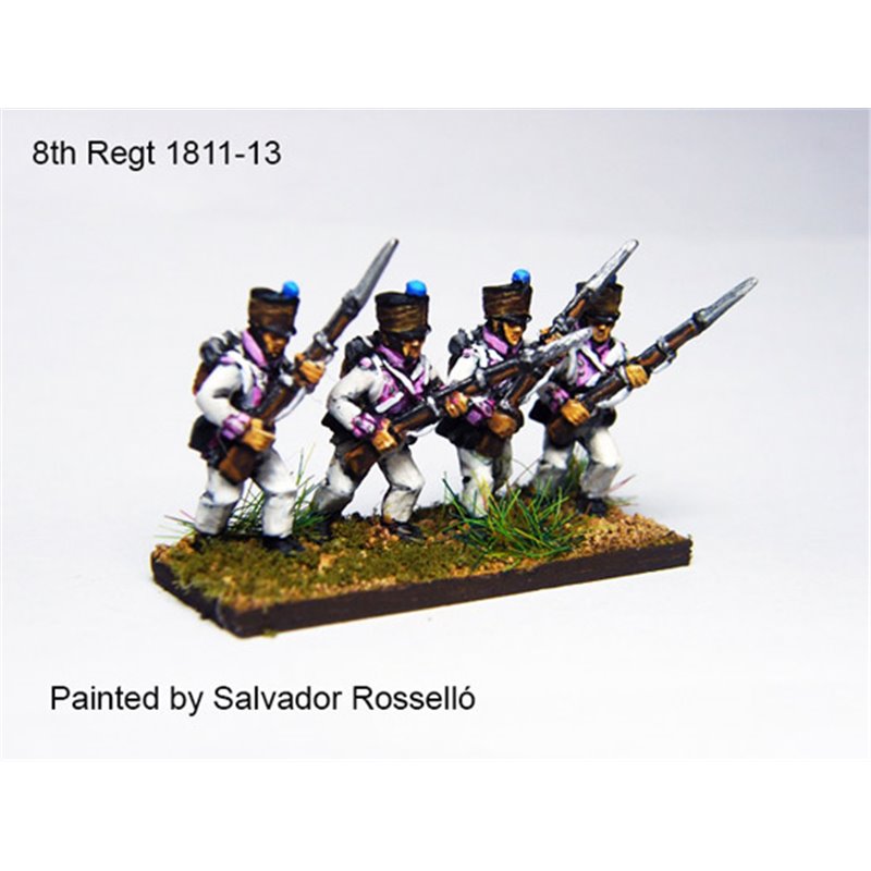 Neapolitan Line Infantry Advancing