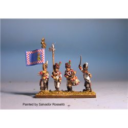 Neapolitan Line Grenadier Command Marching