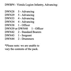 Vistula Legion Infantry Advancing