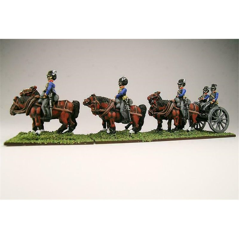 Artillery Limber Team & Riders (6 Horses)