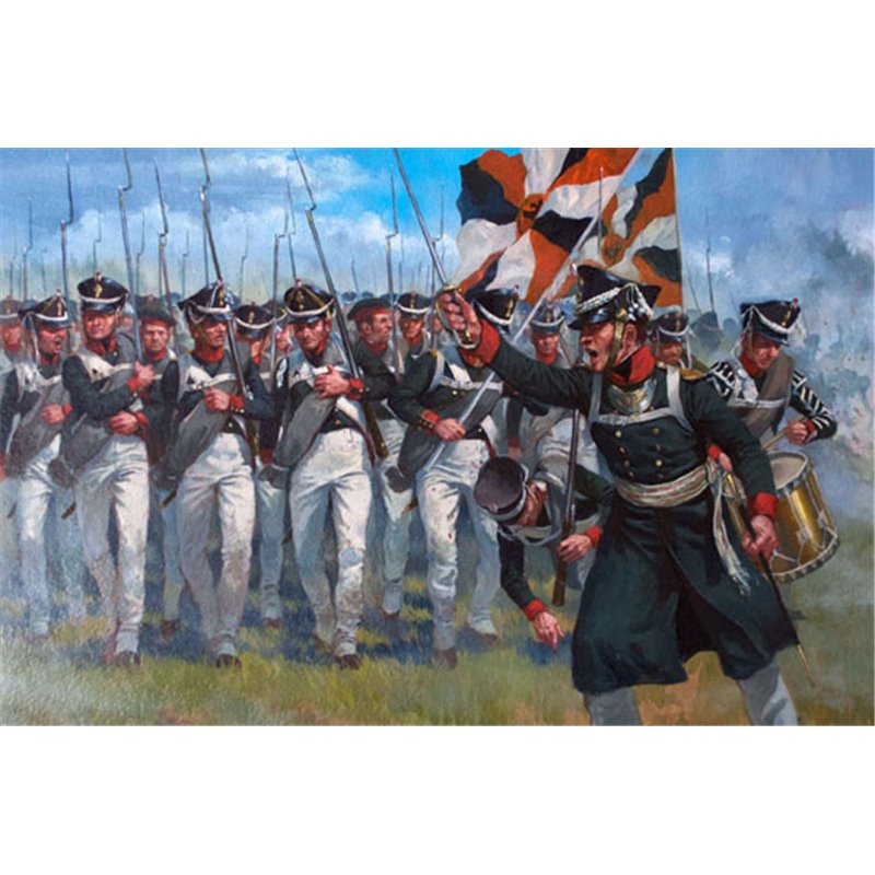 Russian Napoleonic Infantry 1809-1814 ( 40 figures)