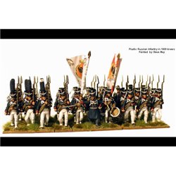 Russian Napoleonic Infantry 1809-1814 ( 40 figures)