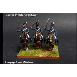 Peninsula Light Cavalry Charging in Tarleton