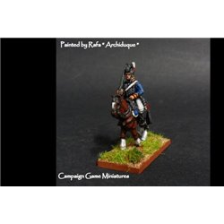 Peninsula Light Cavalry Sword on Shoulder in Tarleton