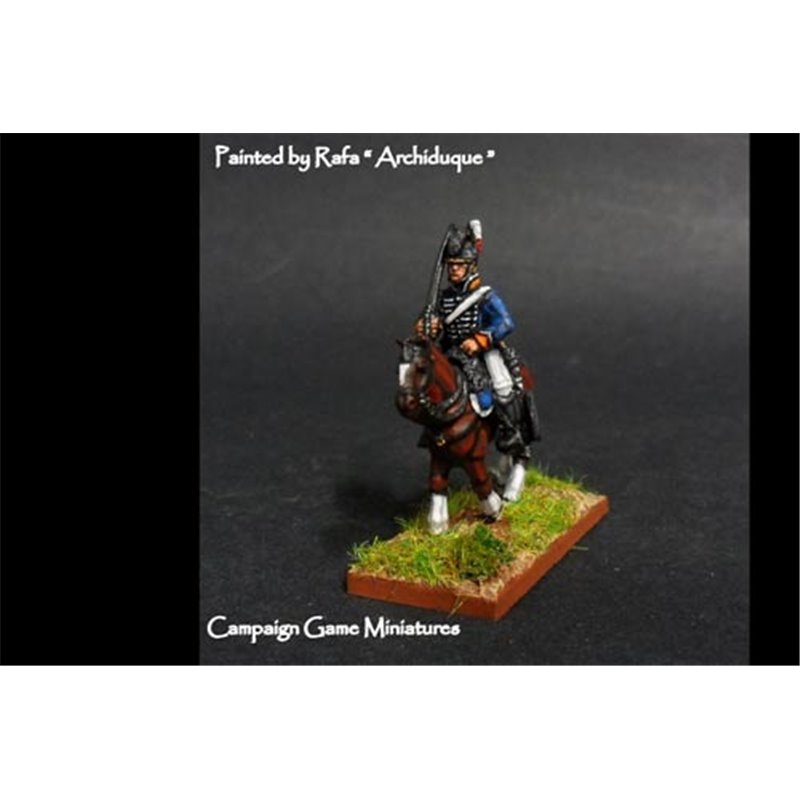 Peninsula Light Cavalry Sword on Shoulder in Tarleton