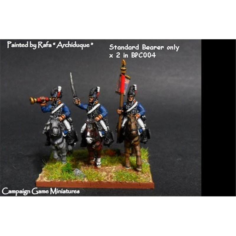 Peninsula Light Cavalry Standard Bearer  in Tarleton