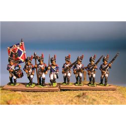 Consular Guard or Grenadiers Advancing