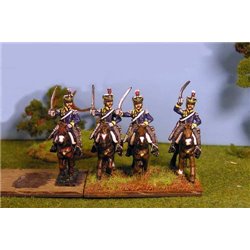 British & KGL Light Dragoons Charging