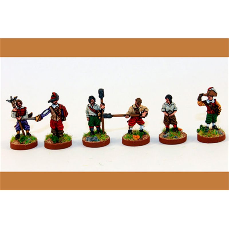 Artillerymen (6 figures)