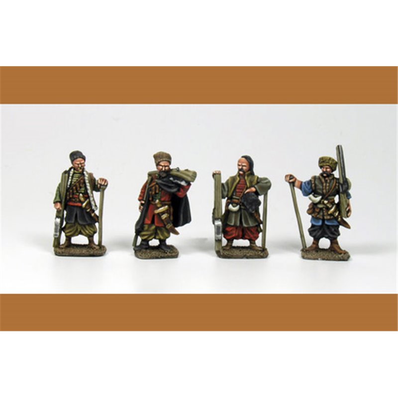 FOOT COSSACKS, ARQUEBUS STANDING