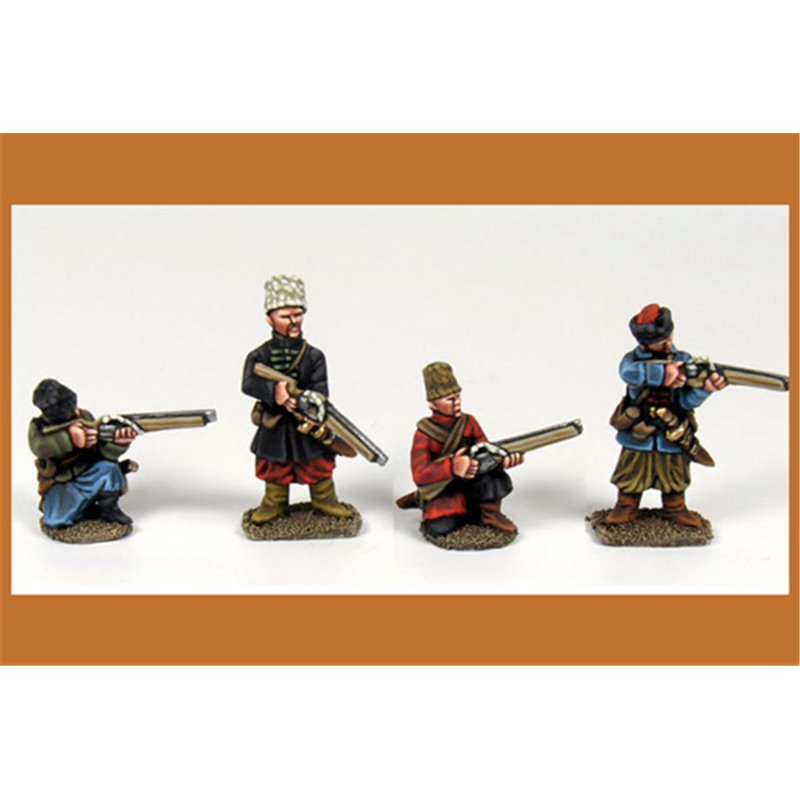 FOOT COSSACKS, ARQUEBUS SKIRMISHING