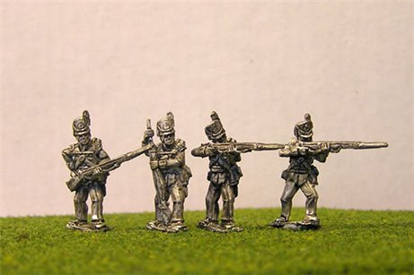 British/KGL Infantry Firing/Skirmish Belgic Shako Flank Co