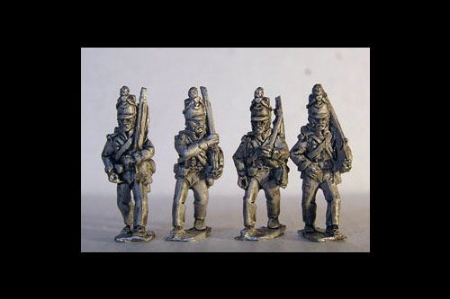 Riflemen Marching (4 variants, 2 of each)