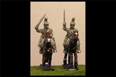 French Carabiniers Charging 1 (x4)