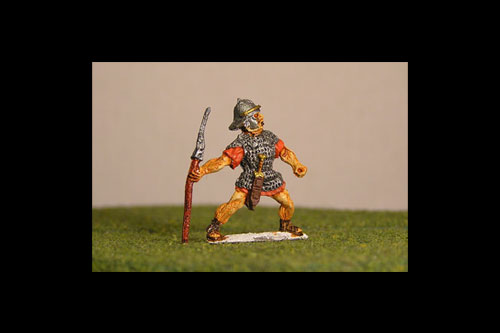 Legionaries Throwing Pilum, Coolus helmet (New pose)