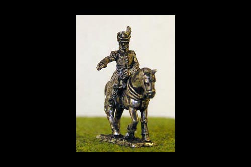 Mounted Belgian Colonel 2.  x 2 models with horses