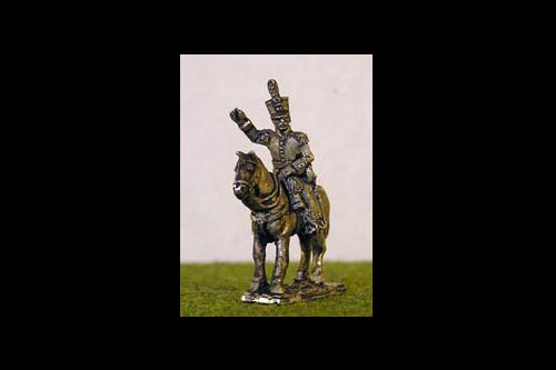 Mounted Dutch Colonel 2  x 2 models with horses