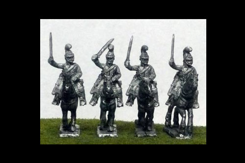 Belgian Carabiniers Charging in Helmet