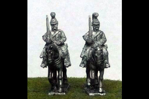 Belgian Carabiniers at Rest in Helmet