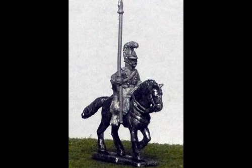 Belgian Carabiniers Standard Bearer in Helmet