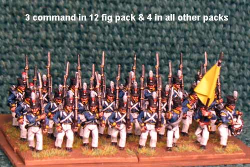 Dutch March Attack/Marching 12 figs