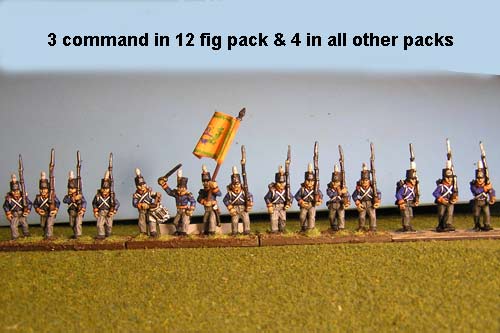 Netherlands Militia March Attack/Marching 12 figs