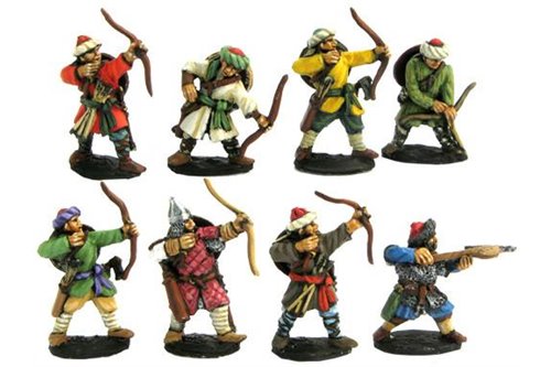 Muslim archers and crossbowman (6 variants)