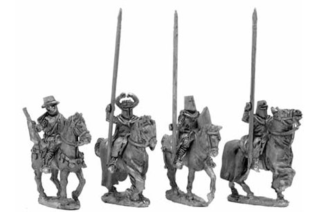 Teutonic Grand Master, command group - four variants.