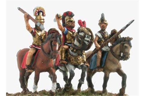 Cavalry command group (1 general and three different cavalrymen)