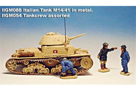 Tank crew, assorted, with overal model 41 and leader jacket, in various positions.