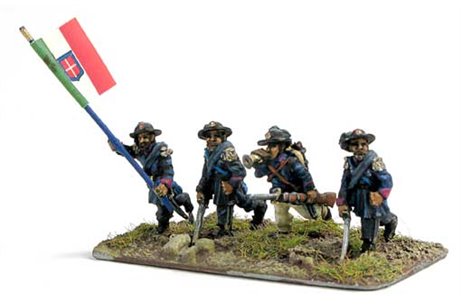 Bersaglieri command group