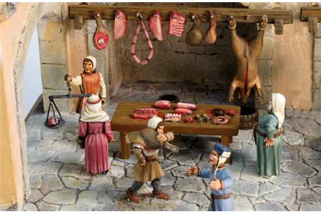 The medieval Seller of Pork