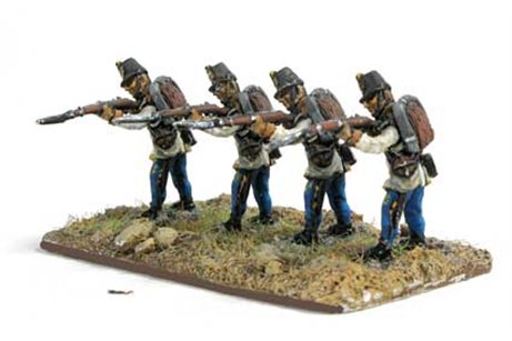 Hungarian Fusiliers, firing standing