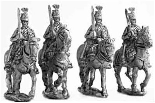 Hussars, dress uniform, walking (1 variants).