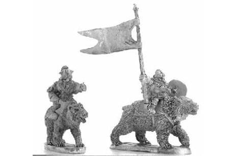 Dwarves with axe on bears Command