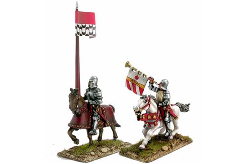 Mounted Trumpeter and Standard Bearer 2