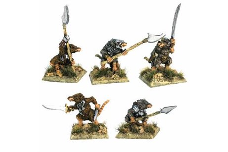 Ratscum with two hand weapons