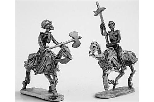 Skeleton Cavalry with two handed weapons 1