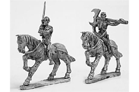 Skeleton Cavalry with two handed weapons 2