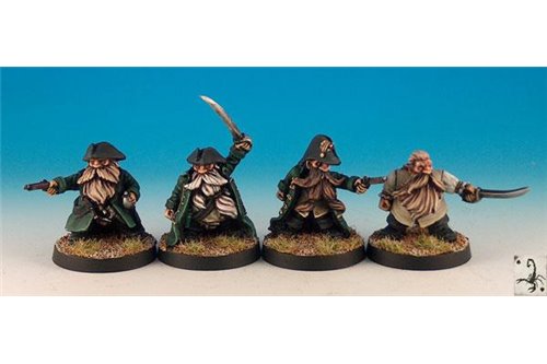 Dwarf pirates