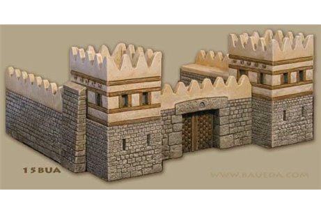 15mm ANE walled city set