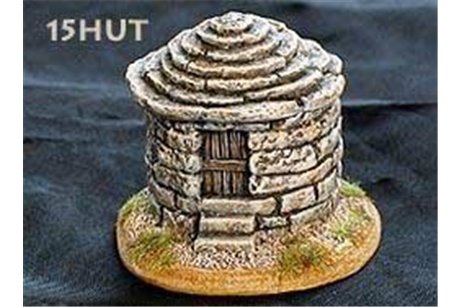 15mm Small round stone hut