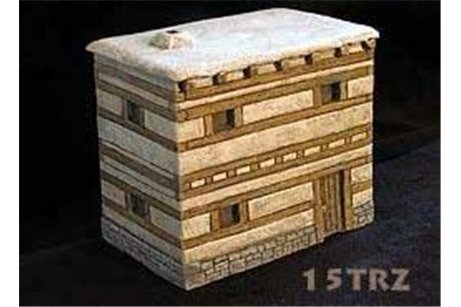 15mm Mycenaean city house