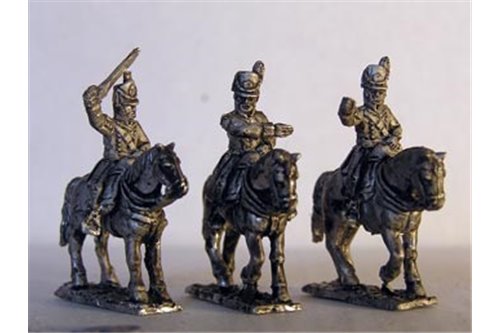 British Colonels x 3 different mounted figures