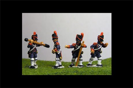 French Old Guard Foot Artillery Crew Loading