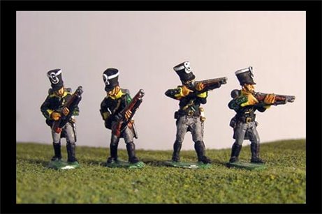 Prussian Jagers Skirmishing (4 variants)